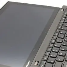 Light keycap marks on the screen