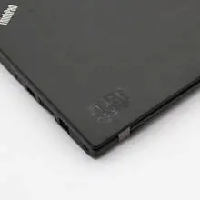 Housing after removal of protective stickers